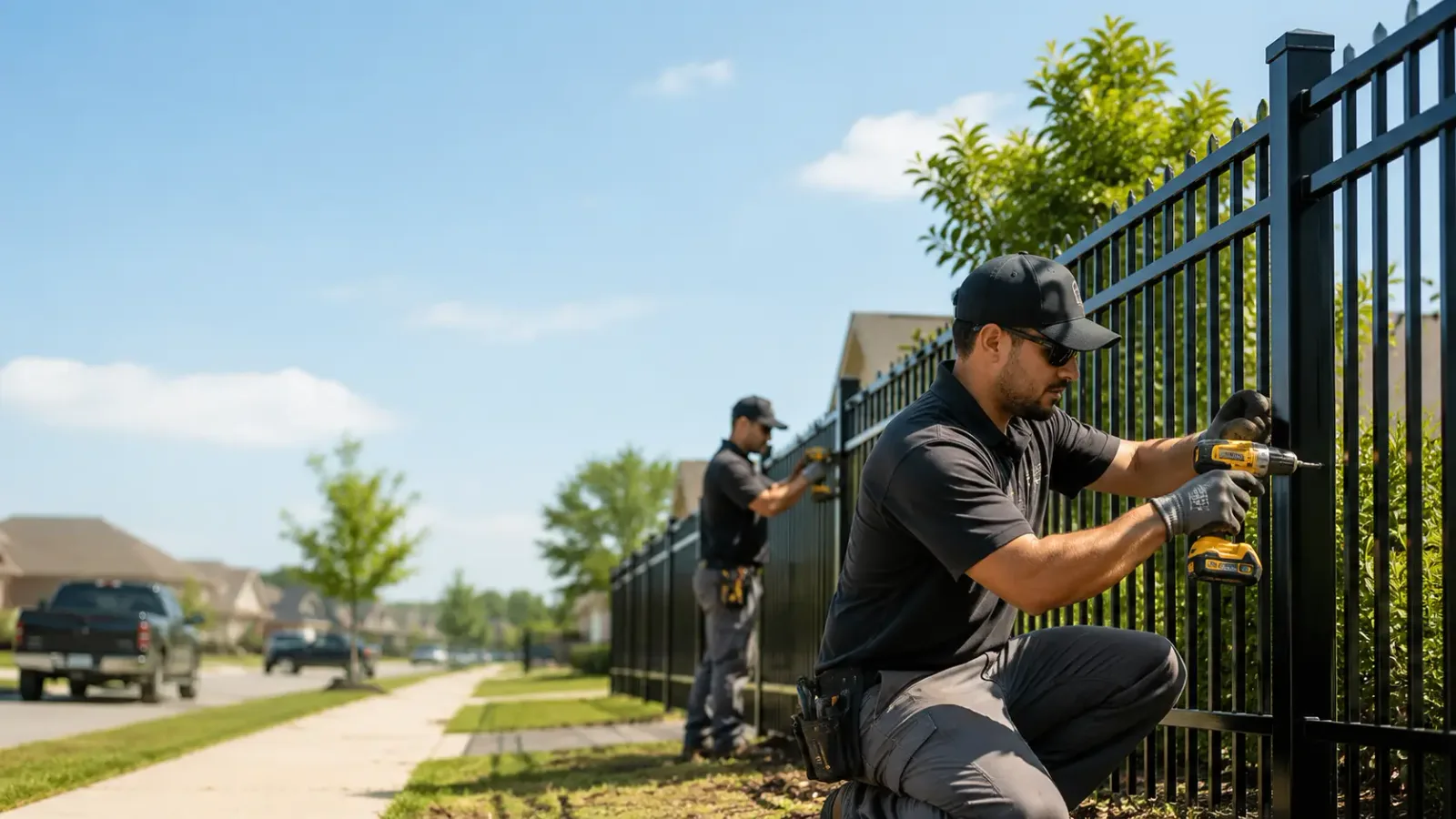 Metal Fence Installation in Hanover, IN